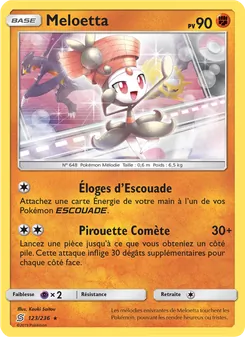 Carte Meloetta 123/236 – Harmonie des Esprits