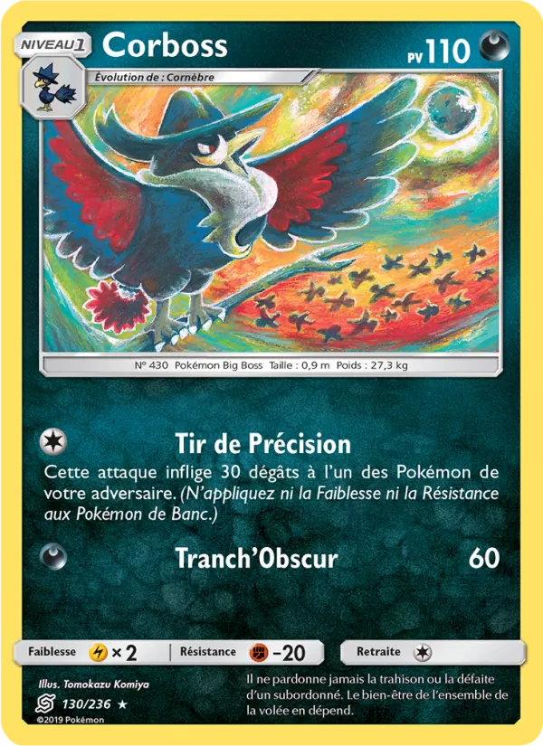 Carte Corboss 130/236 – Harmonie des Esprits