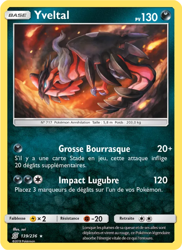 Carte Yveltal 139/236 – Harmonie des Esprits