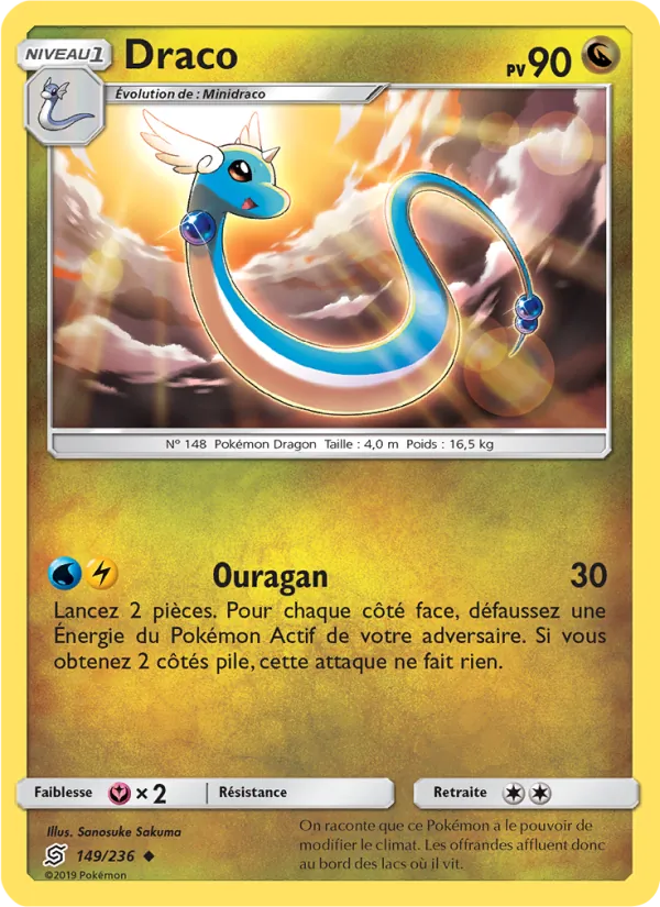 Carte Draco 149/236 – Harmonie des Esprits