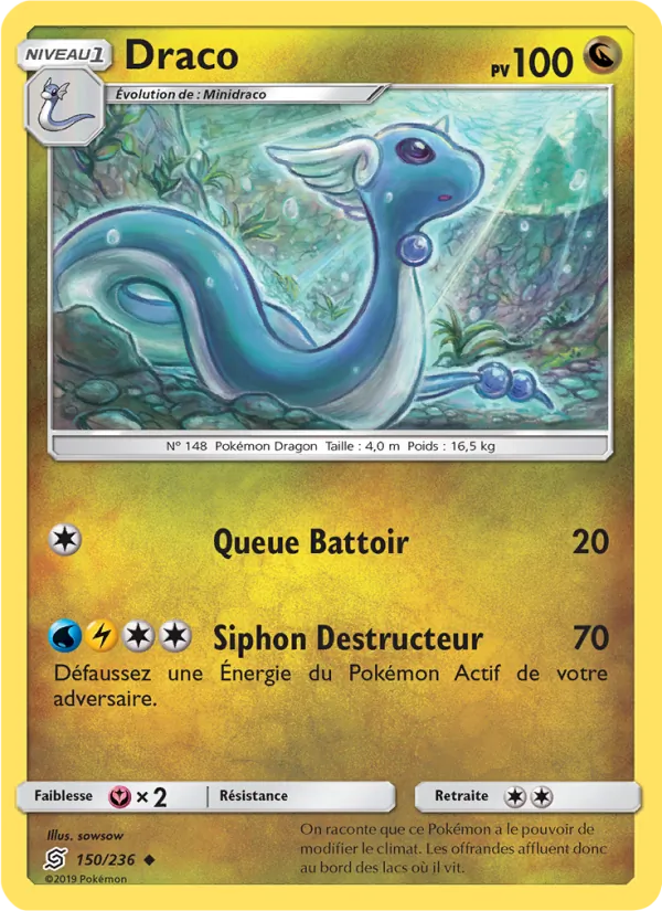 Carte Draco 150/236 – Harmonie des Esprits