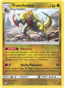 Carte Tranchodon 156/236 – Harmonie des Esprits