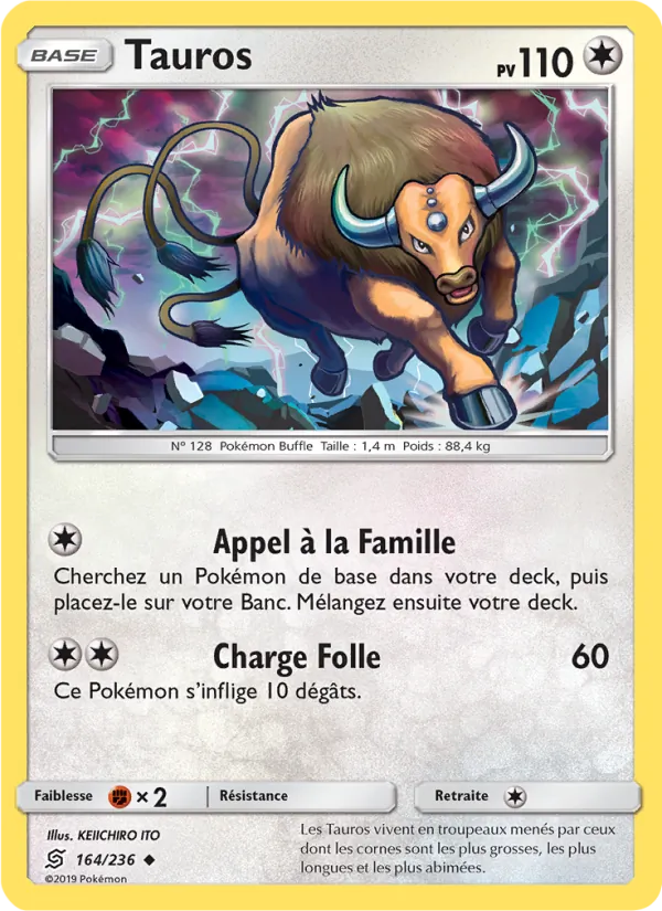 Carte Tauros 164/236 – Harmonie des Esprits