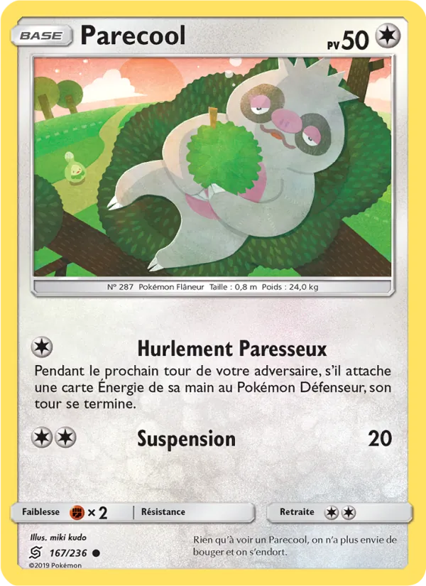 Carte Parecool 167/236 – Harmonie des Esprits