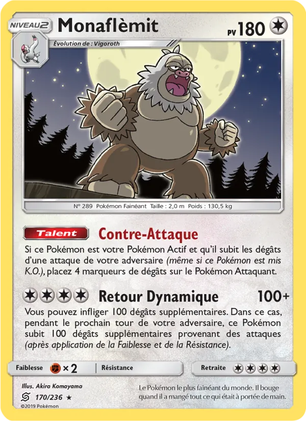 Carte Monaflèmit 170/236 – Harmonie des Esprits