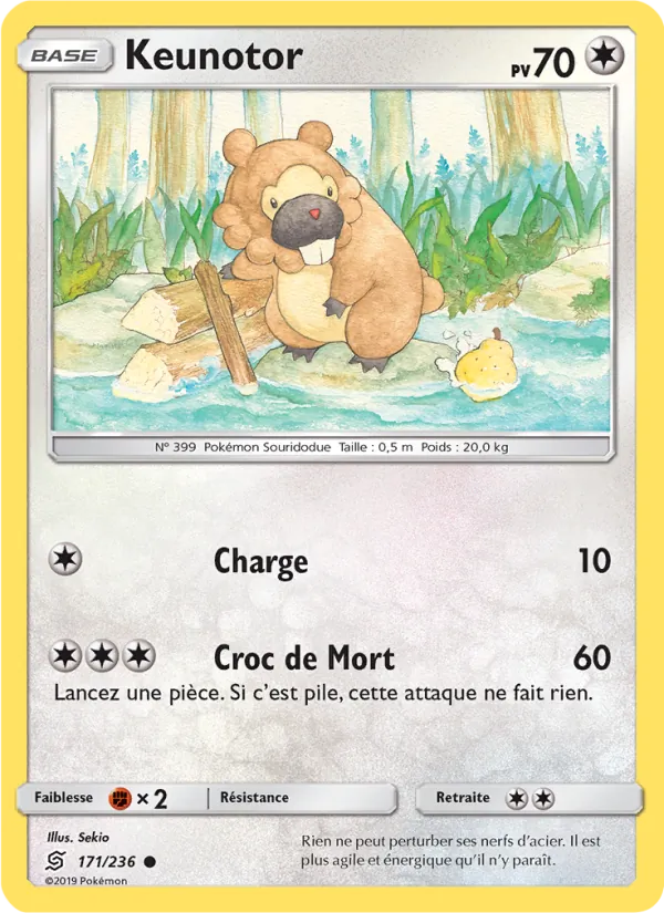 Carte Keunotor 171/236 – Harmonie des Esprits