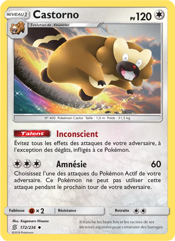 Carte Castorno 172/236 – Harmonie des Esprits