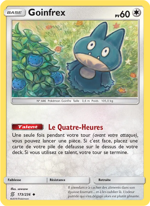Carte Goinfrex 173/236 – Harmonie des Esprits