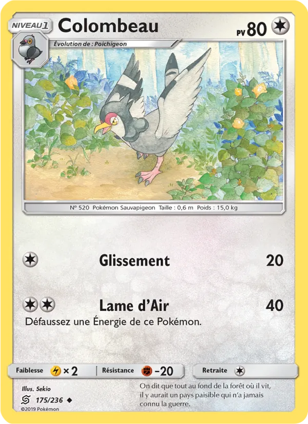Carte Colombeau 175/236 – Harmonie des Esprits