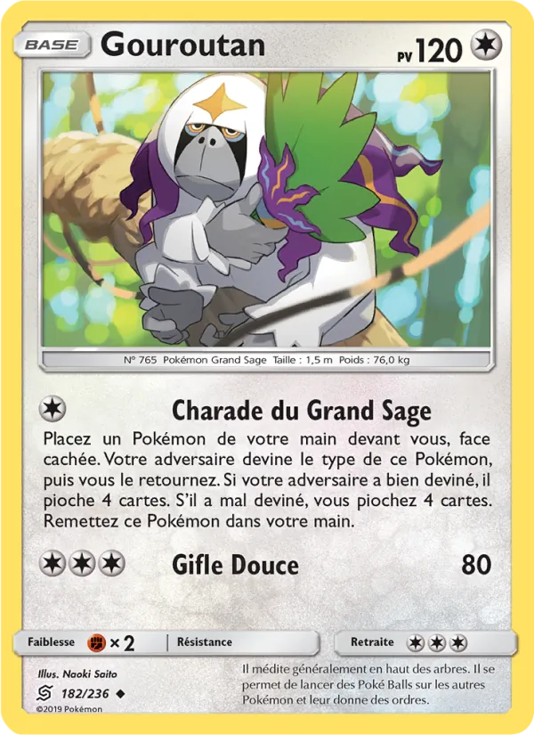 Carte Gouroutan 182/236 – Harmonie des Esprits