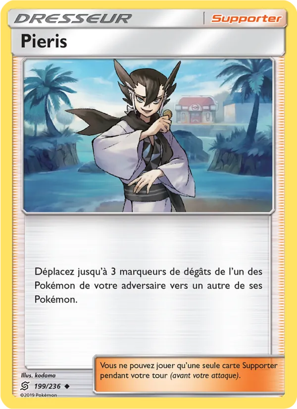 Carte Pieris 199/236 – Harmonie des Esprits