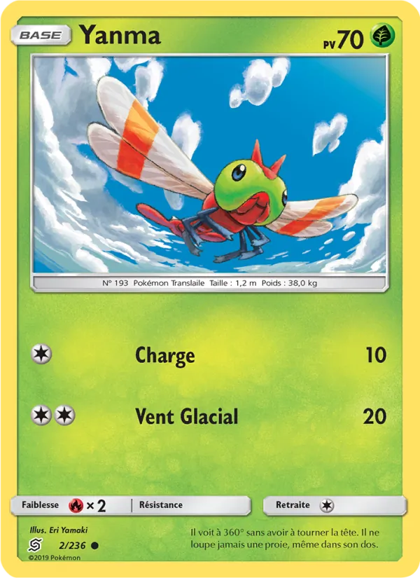 Carte Yanma 2/236 – Harmonie des Esprits