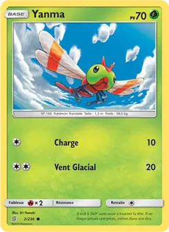 Carte Yanma 2/236 – Harmonie des Esprits