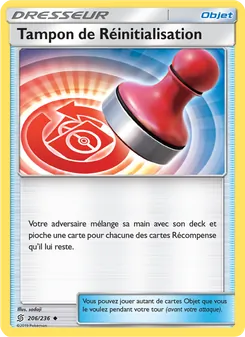 Carte Tampon de Réinitialisation 206/236 – Harmonie des Esprits