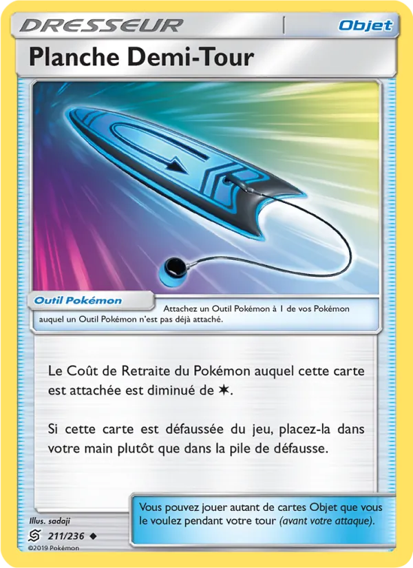 Carte Planche Demi-Tour 211/236 – Harmonie des Esprits