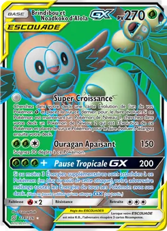 Carte Brindibou et Noadkoko d’Alola GX 214/236 – Harmonie des Esprits