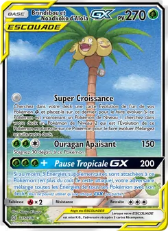 Carte Brindibou et Noadkoko d’Alola GX 215/236 – Harmonie des Esprits