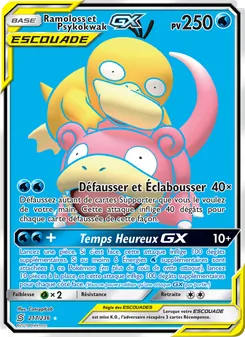 Carte Ramoloss et Psykokwak GX 217/236 – Harmonie des Esprits