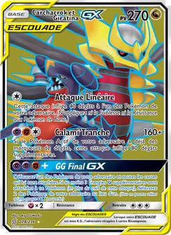 Carte Carchacrok et Giratina GX 228/236 – Harmonie des Esprits