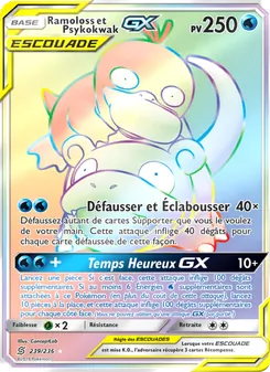Carte Ramoloss et Psykokwak GX 239/236 – Harmonie des Esprits