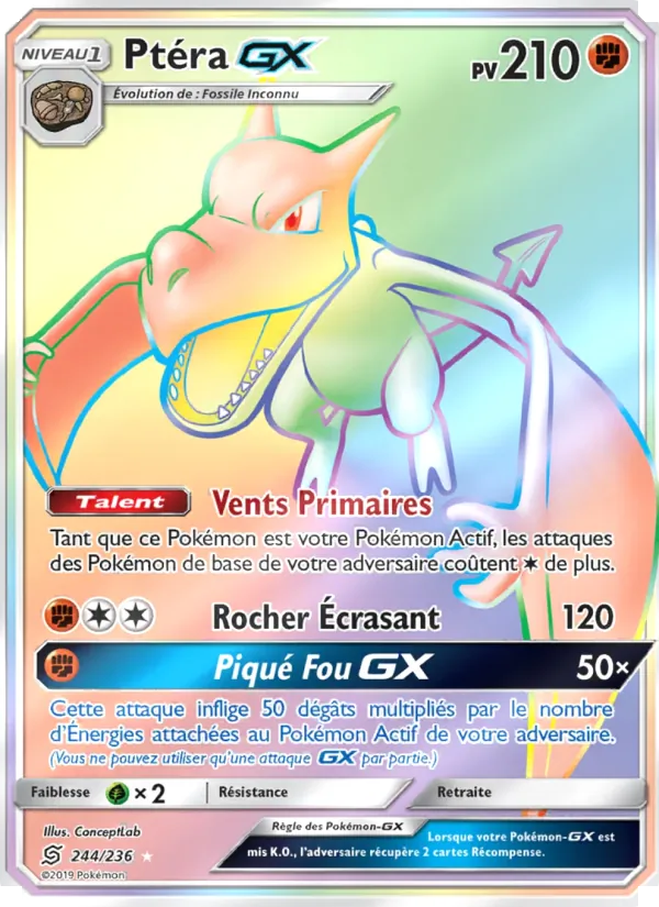 Carte Ptéra GX 244/236 – Harmonie des Esprits