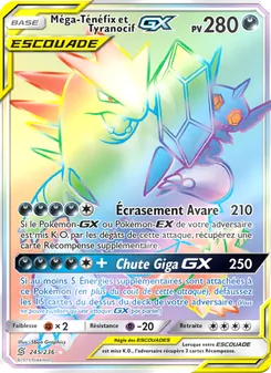 Carte Méga-Ténéfix et Tyranocif GX 245/236 – Harmonie des Esprits