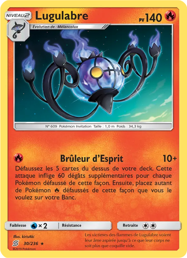 Carte Lugulabre 30/236 – Harmonie des Esprits