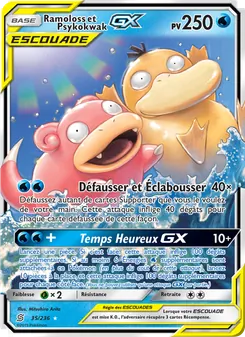 Carte Ramoloss et Psykokwak GX 35/236 – Harmonie des Esprits
