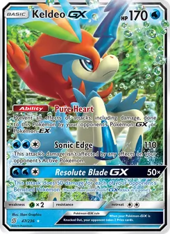 Carte Keldeo GX 47/236 – Harmonie des Esprits