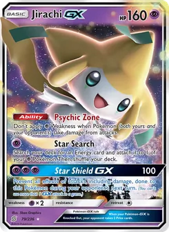 Carte Jirachi GX 79/236 – Harmonie des Esprits