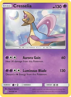 Carte Cresselia 87/236 – Harmonie des Esprits