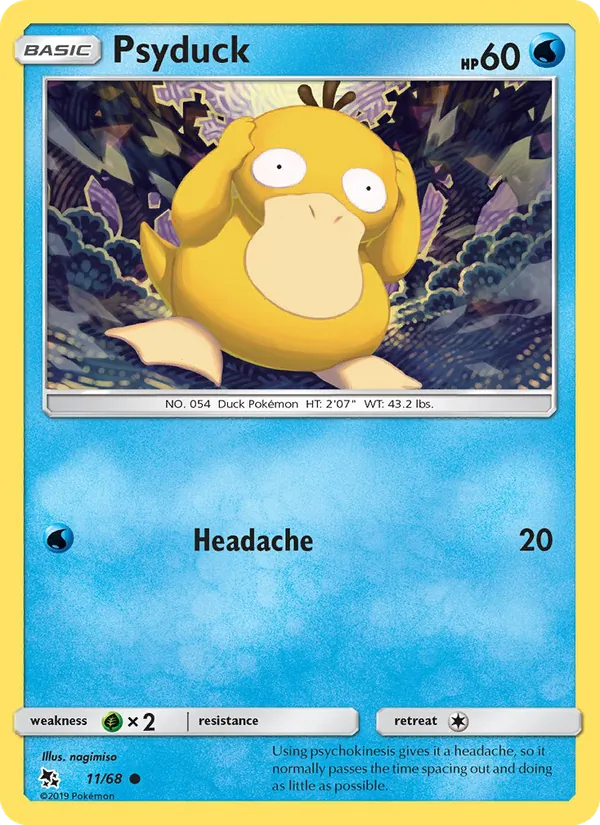 Carte Psykokwak 11/68 – Destinées Occultes