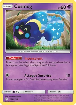 Carte Cosmog 100/236 – Éclipse Cosmique