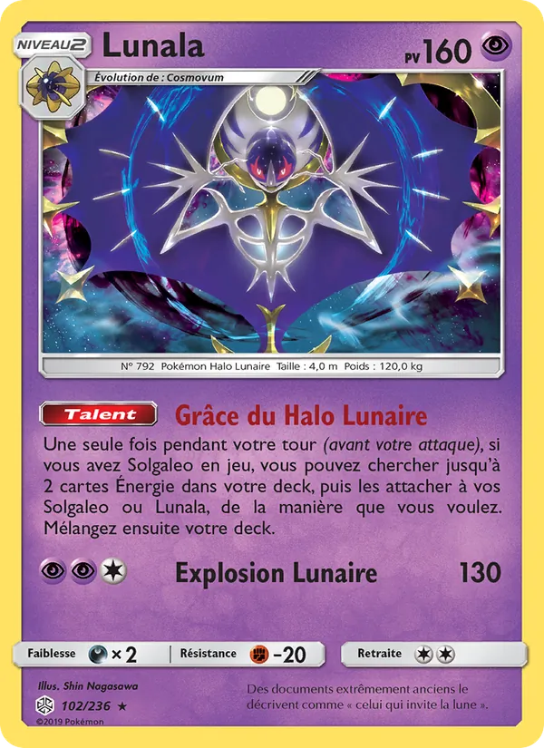 Carte Lunala 102/236 – Éclipse Cosmique