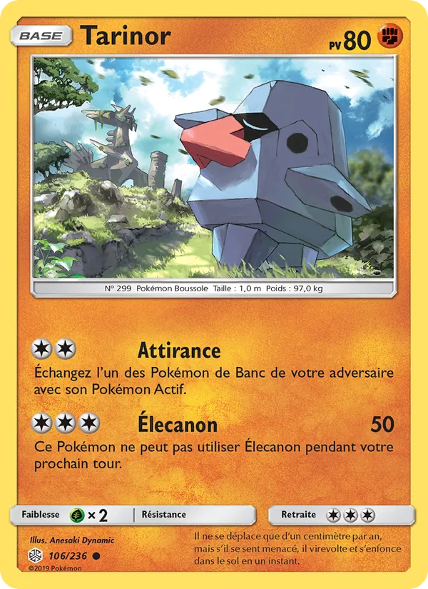 Carte Tarinor 106/236 – Éclipse Cosmique