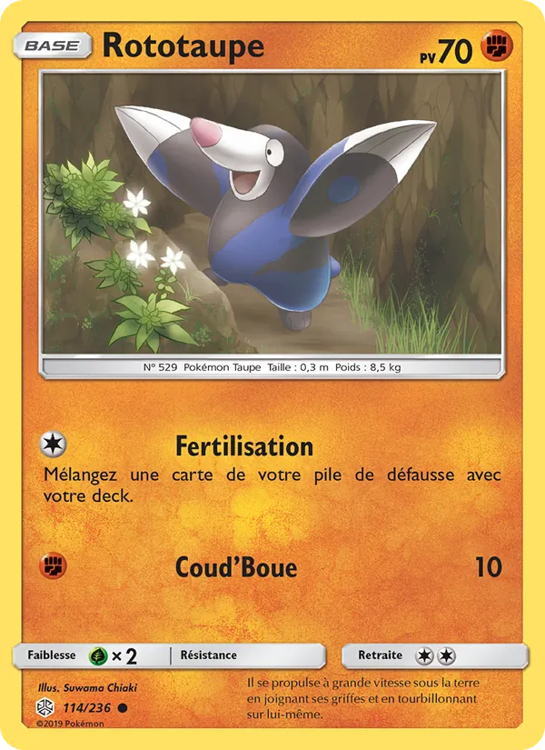 Carte Rototaupe 114/236 – Éclipse Cosmique