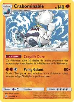 Carte Crabominable 122/236 – Éclipse Cosmique