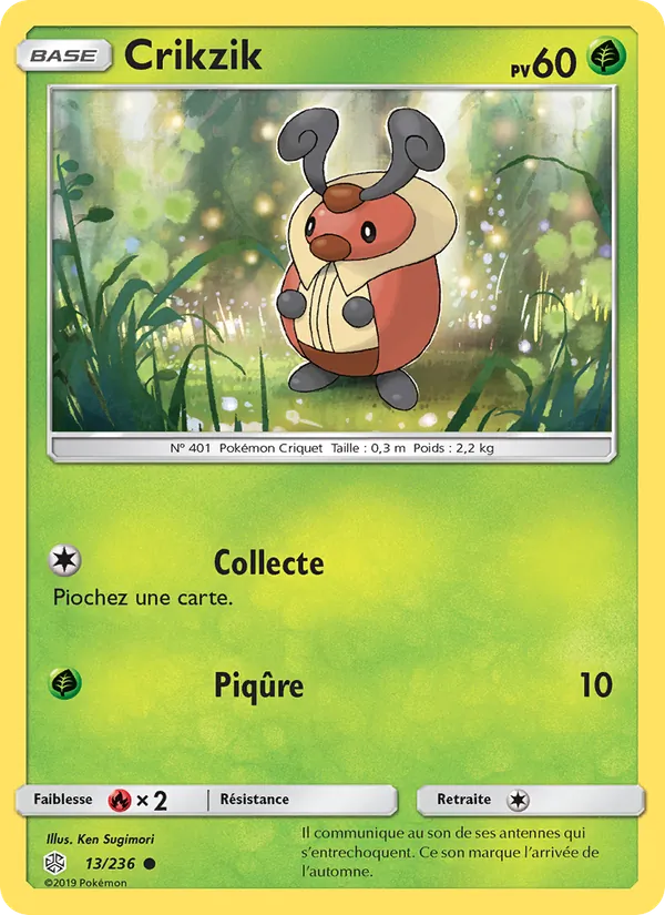 Carte Crikzik 13/236 – Éclipse Cosmique