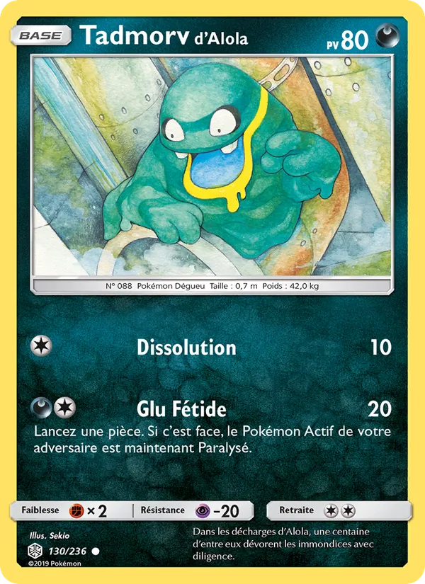 Carte Tadmorv d’Alola 130/236 – Éclipse Cosmique