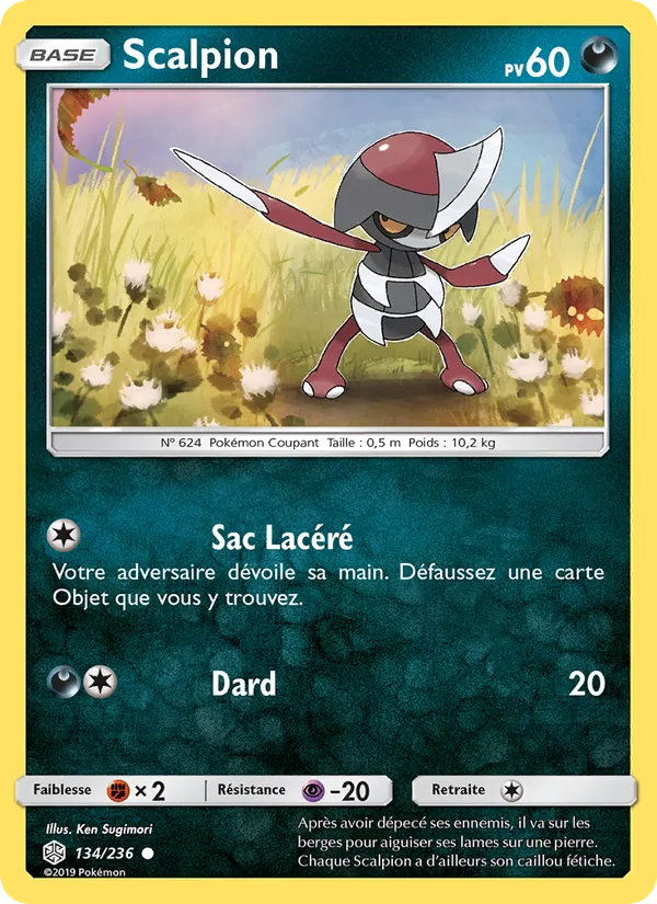 Carte Scalpion 134/236 – Éclipse Cosmique
