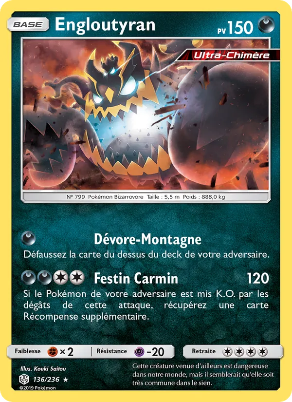Carte Engloutyran 136/236 – Éclipse Cosmique