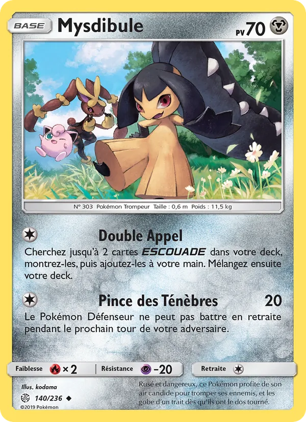 Carte Mysdibule 140/236 – Éclipse Cosmique
