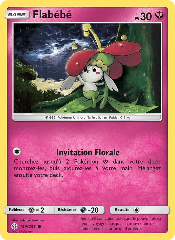 Carte Flabébé 149/236 – Éclipse Cosmique