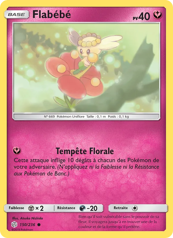 Carte Flabébé 150/236 – Éclipse Cosmique