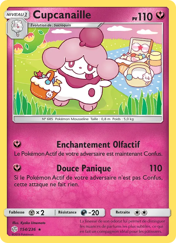 Carte Cupcanaille 154/236 – Éclipse Cosmique