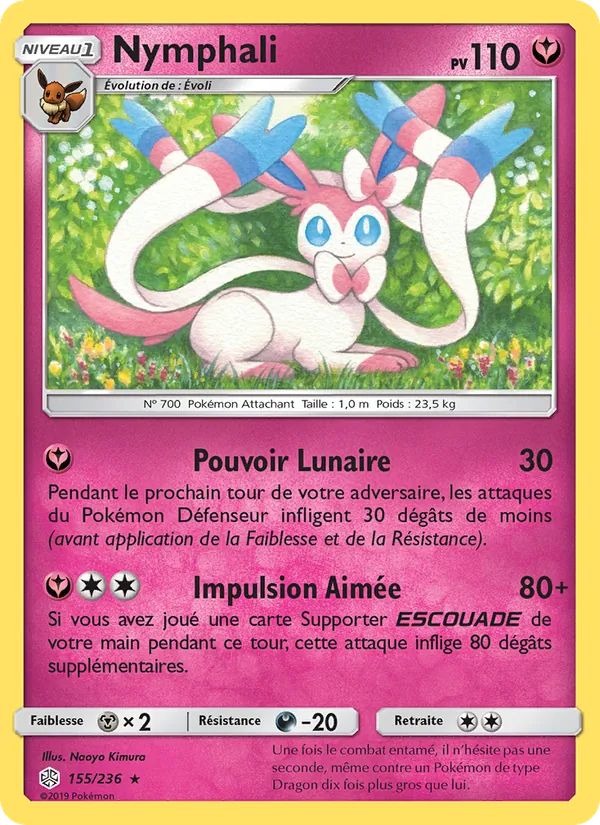Carte Nymphali 155/236 – Éclipse Cosmique