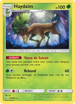 Carte Haydaim 16/236 – Éclipse Cosmique