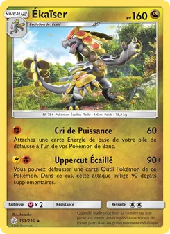 Carte Ékaïser 163/236 – Éclipse Cosmique