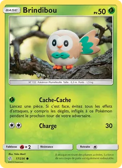 Carte Brindibou 17/236 – Éclipse Cosmique
