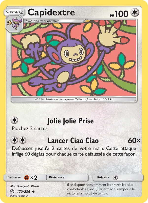 Carte Capidextre 170/236 – Éclipse Cosmique